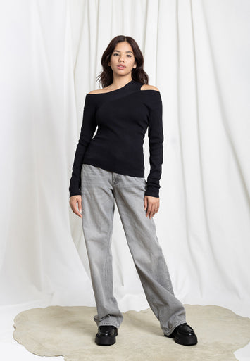 CRESCENT Ingrid Knit Top