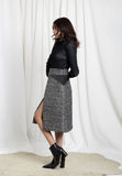 CODEMH Lurex jacquard Skirt