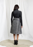 CODEMH Lurex jacquard Skirt