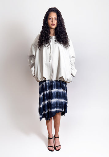 LE:PPL Zip-Up Front Balloon Jacket