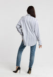 CODEMH Junelle Crinkle Stripe Shirt