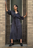 CODEMH Lei Shirt Dress Gray