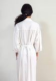CODEMH Lei Shirt Dress Ivory