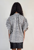 CODEMH Ray Geo Pattern Top