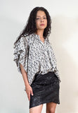 CODEMH Ray Geo Pattern Top