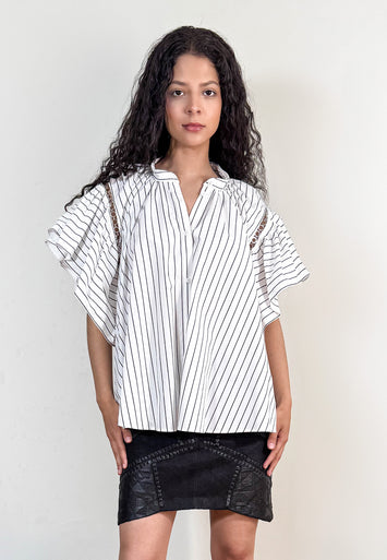 CODEMH Ray Stripe Top