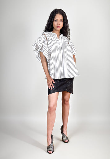 CODEMH Ray Stripe Top